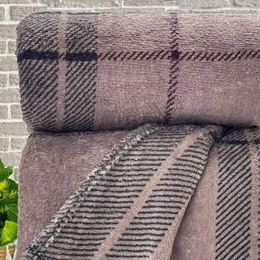 Imagem de Manta Casal Pop Xadrez Estampada Dhaka