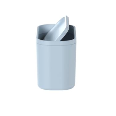 Imagem de Ou Lixeira Basculante de Bancada Azul Glacial 1L Linha Bold