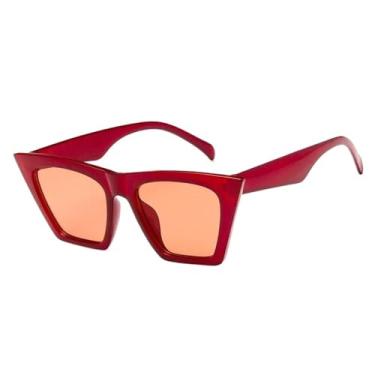 Imagem de Óculos de Sol Olho de Gato Degradê Colorido UV400 Feminino Masculino para Esportes ao Ar Livre, Corrida e Ciclismo, B