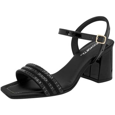 Imagem de Sandália Feminina Salto Médio Festa Elegante Piccadilly