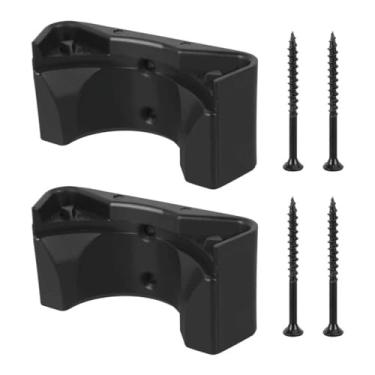 Imagem de Blrkaui Suporte de parede para soprador de folha de combustível M18 para soprador Milwau-kee M18 2724-20 2724-21 2 peças (preto, com parafusos incluídos)