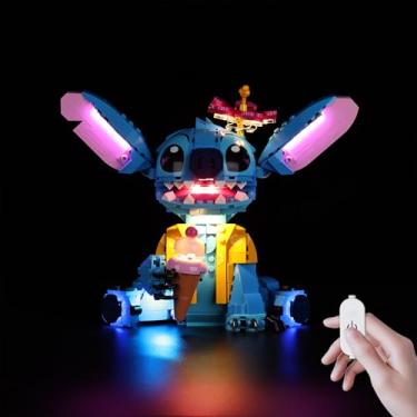 Imagem de Kyglaring LED Light Kit Compatible with Lego 43249 Building Blocks, Upgraded Lighting Accessories Compatible with Stitch 43249 Model Set, Great Gift for DIY Fans, Lights Only (Model Not Included).