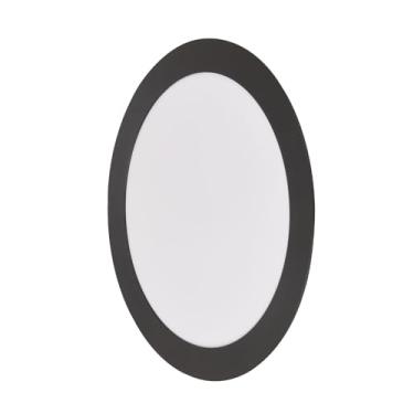 Imagem de Painel LED Play Embutir Redondo 18W Bivolt 6.500K - Preto