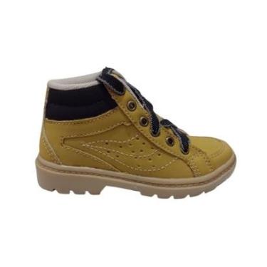 Imagem de Bota Bugaloo Cano Alto Antiderrapante 10100 Infantil - Amarelo - 22-Masculino