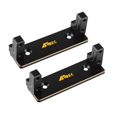 Imagem de NMNRC Compatible with Axial 1/10 Wraith 90048 RR10 Brass Steering Servo Mount Plate Upgrades Part 2PCS