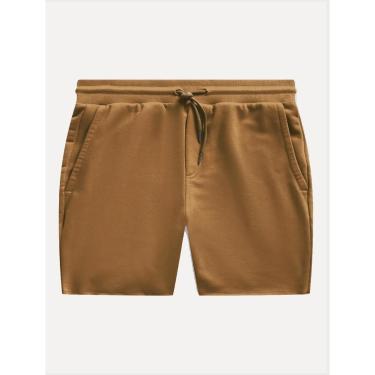 Imagem de Bermuda Reserva Masculina Moletom Basica New Cáqui Escuro-Masculino