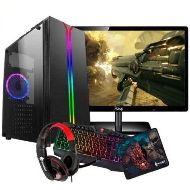 Imagem de Pc Completo Gamer Barato + 30 Jogos - Imperiums