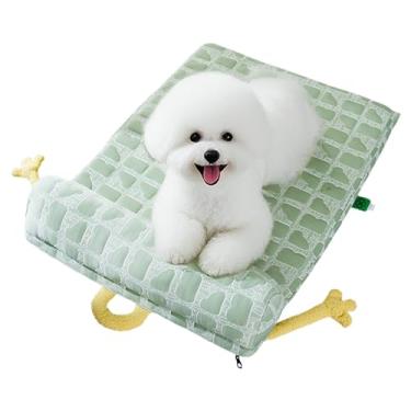 Imagem de Cama refrescante para cães, tapete de dormir para cães | Cobertor antiderrapante com capa lavável, suprimentos para animais de estimação para cachorros, gatinhos, gatos, caixa interna e canil para