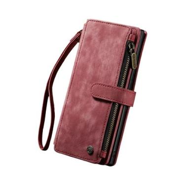 Imagem de Capa De Telefone De Couro Flip Para Samsung Galaxy S25 S24 S23 FE S22 