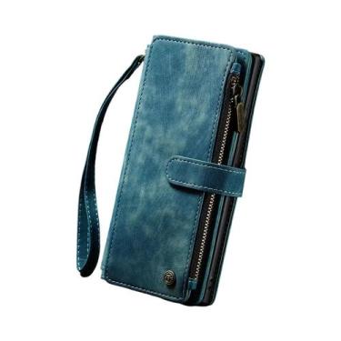 Imagem de Capa De Telefone De Couro Flip Para Samsung Galaxy S25 S24 S23 FE S22 