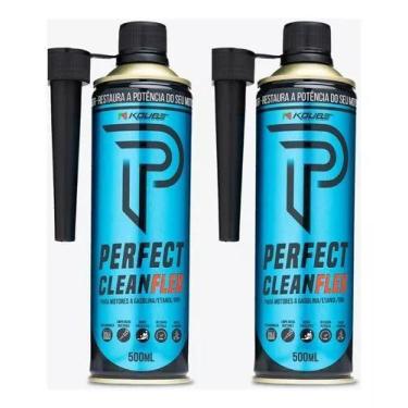 Imagem de aditivo profissional limpa bicos Kit Perfect Clean Flex 500ml 2 Unidad