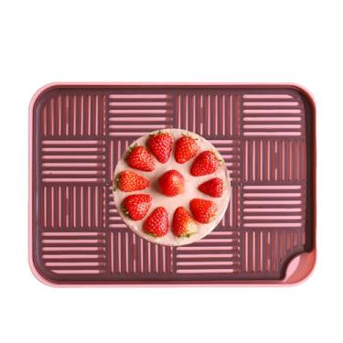 Imagem de Bandeja para secar pratos - Rack para pratos de cozinha de camada dupla e rack para secar copos | Placas de drenagem com design para balcão de cozinha, rack de secagem de copo resistente para bebidas