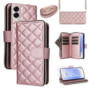 Imagem de Asuwish Capa de telefone para Galaxy S25 Edge XXFXKJK EUA rosa
