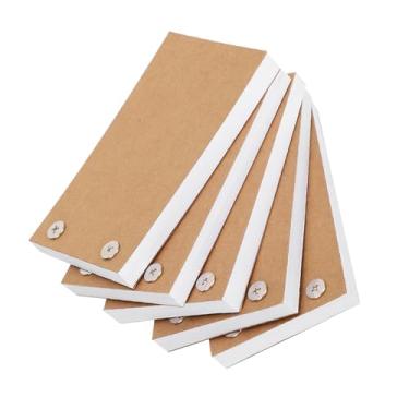 Imagem de GLOGLOW Flip Books Separados, Blocos de Desenho de Animação Em Branco Premium 5 Unidades para Crianças, Estudantes, Artistas, Mini Papéis de Desenho de 4,53 X 2,56 X 0,39 pol. Com Encadernação de Parafuso para Criação de Animados