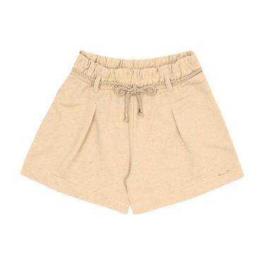 Imagem de Short Marrom Juvenil Pulla Bulla Menina - 53514-1343-Feminino