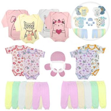 Imagem de Kit Roupinhas de Bebê 21 Peças Maternidade Enxoval Completo - Koala Ba