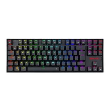 Imagem de Teclado Mecânico Gamer Redragon Kumara Pro, RGB,  Preto, Wireless, Switch Brown - K552rGB-brs-b