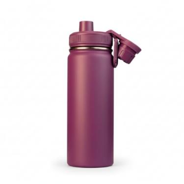 Imagem de Garrafa Térmica de Aço Inox 780ml com Alça e Bico – Roxa