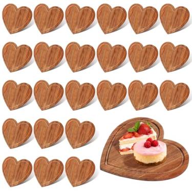 Imagem de 24 peças, presentes de dia dos namorados, tábua de cortar coração, 22 x 19 cm, tábua de pão de madeira de acácia, queijo para servir queijo, carne, queijo e legumes, presentes femininos