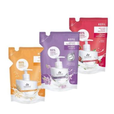 Imagem de Kit Refil Sabonete líquido clássicos da natureza 250ml - Davene