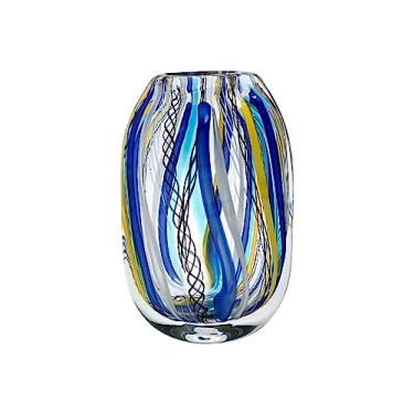 Imagem de VASO DE VIDRO COLORIDO