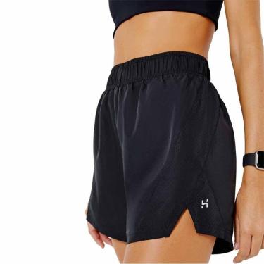 Imagem de Shorts Hering Esportivo Feminino Com Cós Elástico Preto-Feminino