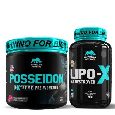 Imagem de Kit Termogênico 60 Tabletes + Pré Treino Nutrition For Bigs-Unissex