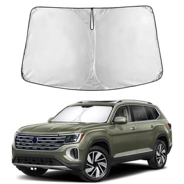 Imagem de EcoNour Protetor solar de para-brisa – Acessório de carro refletor de calor premium