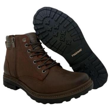 Imagem de Coturno Bota Masculino Freeway Django Crazy Horse Rústico Em Couro 1931 1975-Masculino