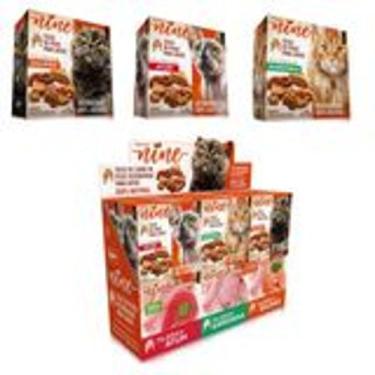 Imagem de MINI SNACK NINE CAT DESIDRATADA 3 sabores, TILÁPIA E SARDINHA
