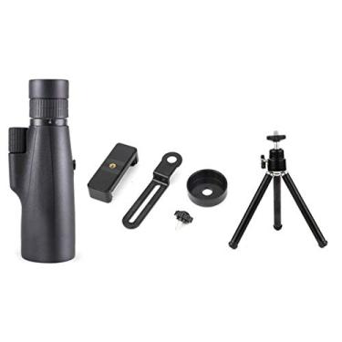 Imagem de Telescópio monocular, binóculos monoculares de alta potência 10-30x50 telescópio de alta potência para caminhadas com pouca luz ocular profissional para observação de pássaros adultos binóculos ao ar
