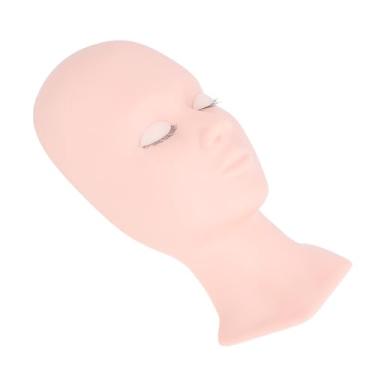 Imagem de Yinhing Manequim de Cílios Com Pálpebras Substituíveis Manequim de Prática de Cílios de Silicone Premium Ideal para Treinamento de Maquiagem Profissional Recursos para Experiência de Aprendizado Aprimorada para Escolas de Beleza