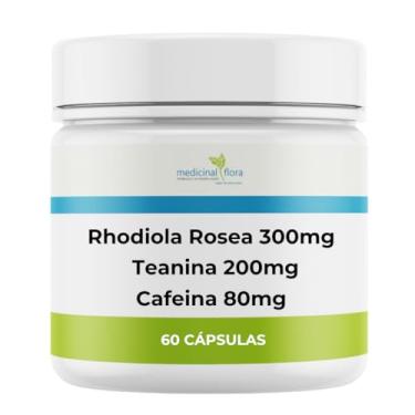 Imagem de Rhodiola Rosea 300mg + Teanine 200mg + Cafeína - 60 Doses