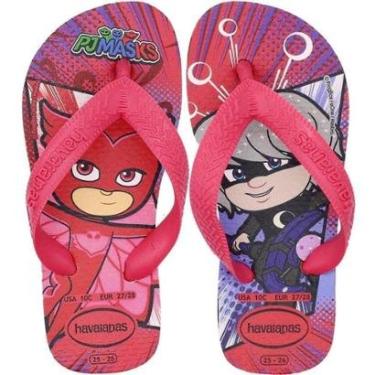 Imagem de Chinelo de Dedo Infantil Havaianas Kids Top Pj Masks Juvenil Feminino-Feminino