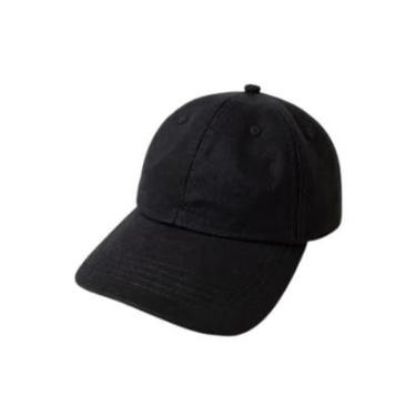 Imagem de Boné Liso Básico Aba Curva Ajustável Algodão Unissex-Unissex