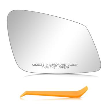 Imagem de AUTOKAY Espelho lateral do passageiro direito compatível com BMW série M2-M7, F20 F22 F30 F32 F34 F36 F80, 228i 320i 328i 330i 335i 428i 430i 435i 535i 550i 640i 2009-2019 , Lado do passageiro