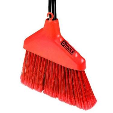Imagem de Vassoura Doméstica Angular 14x4x26cm Com Cabo - Dtools - DTOOLS Univer