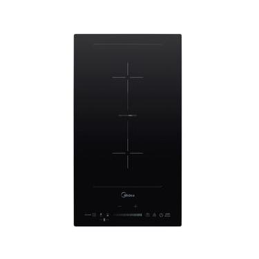 Imagem de Cooktop Freezone por Indução Midea Vitrocerâmico com 02 Bocas, 09 Níveis de Potência e Painel Touch Preto - CFBD22