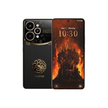 Imagem de Celular Realme 15 Pro Game of Thrones Limited Edition Preto, Tela de 6,8", 5G, 512GB e Câmera de 50MP - X51015D