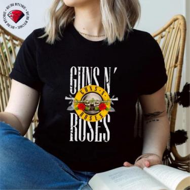 Imagem de Camiseta Banda Rock Guns n Roses - Mina Store RS, Preto, M