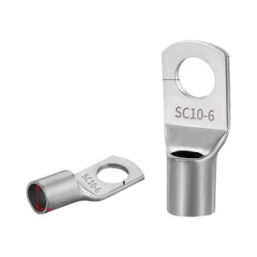 Imagem de Kit De Conectores De Cabo Com Terminais De Cobre Estanhado Tipo SC, Co