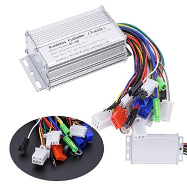Imagem de aqxreight Controlador de Motor de Velocidade Sem Escova para Bicicleta Elétrica 350W para Scooter Elétrico36V-48V Som Pequeno Pneu de Motor Pode Escalar Passeio Com Mais Suavidade é a Partida do