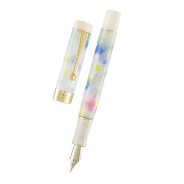Imagem de XMKT Caneta em forma de flecha de resina, caneta-tinteiro com clipe dourado, artigos de papelaria, escritório, material escolar (15, dobrado)