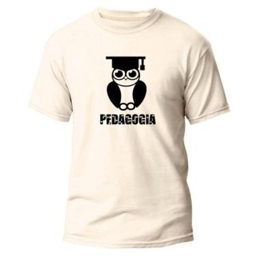 Imagem de Camiseta Algodão Premium Estampa Digital Faculdade Pedagogia - Pavesi,