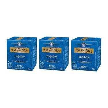 Imagem de 30 Sachês, Chá Twinings, Lady Grey, Lady Grey