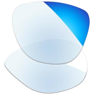 Imagem de Firtox Lentes de reposição UV400 para óculos de sol inteligentes Ray-Ban Meta Skyler RW4010 52 mm - Azul gelo fotocromático