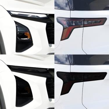 Imagem de BOGAR TECH DESIGNS Kit de tonalidade de farol traseiro completo compatível com Chevrolet Equinox 2025-2026, fumê escuro