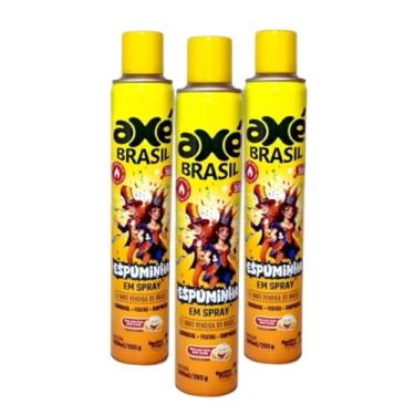 Imagem de KIT 3 Espuminha Em Spray Artificial 500ml Axé Brasil