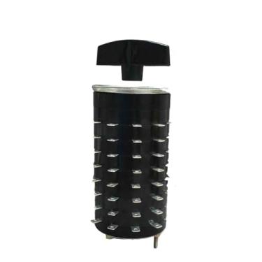 Imagem de Interruptor de soldador 15A 8 fases 11 posições 11 pés de latão cada pólo interruptor seletor rotativo KHS-11W8D