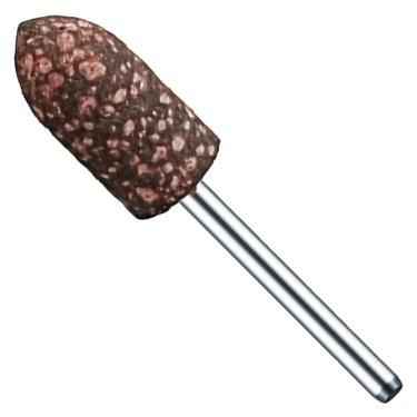 Imagem de Ponta Montada 10Mm Cônica Borracha Com Abrasivos Haste 3Mm